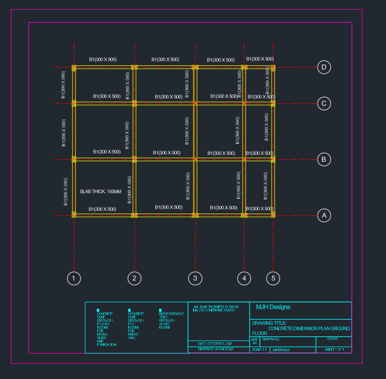 Second Floor Architectural Plan