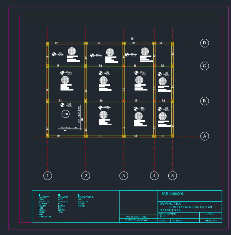 Structural Section and Details